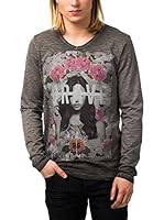 BIAGGIO Camiseta Manga Larga (Gris Oscuro)