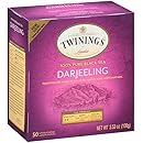 Twinings Darjeeling Tea, Tea Bags, 50-Count Boxes (Pack of 6)