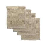RitzOKOrganicCotton4-PieceDishClothSet,Sand