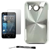 Premium Metallic Silver Design Cover / Snap On Crystal Protective Hard Chro ....