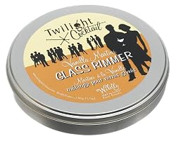 Wildly Delicious Glass Rimmer, Vanilla Martini, 3.9-Ounce Tins (Pack of 3)