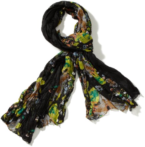 Maya Damen Tuch, 80357-01, Gr. one size (110x180cm), Schwarz (Black 01) Preisvergleich