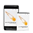 Hyperion Samsung Galaxy SII 2x Battery + Travel Charger for Samsung Galaxy S 2 i9100 (NOT Compatible with Sprint Epic Touch 4G SII, AT&T i777 SII, or T-Mobile SII)