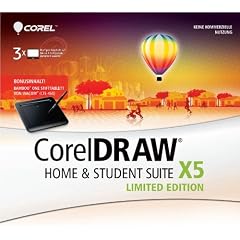 CorelDRAW Home & Student Suite X5 + Wacom� Bamboo� One Stifttablett (CTE-460)