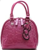 Hello Kitty Mini Pink Embossed Tote Bag By Loungefly