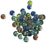 Cats Eye Marbles - 50 in a bag + spares (against damage)