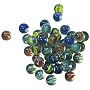 Cat's Eye Marbles - 50 in a bag + spares (against &hellip by ToyPost