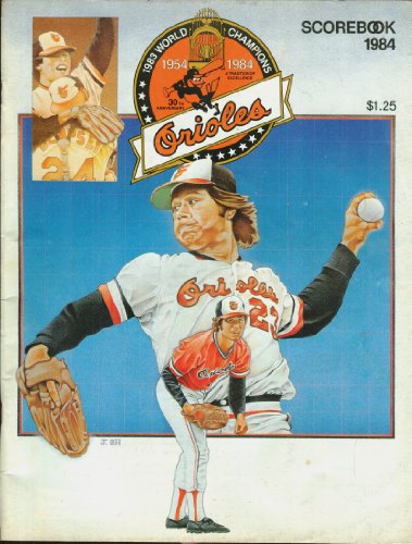 Baltimore Orioles Scorebook 1984: June 22, 1984 vs. New York Yankees