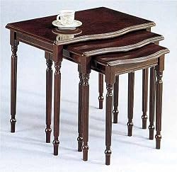 Cherry Finish Nested Tables