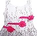 Sunny Fashion Girls' Dress 3 Pink Flower Leaves School Party