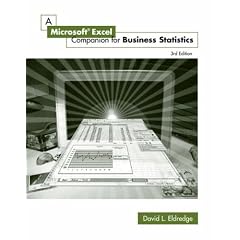 A Microsoft  Excel Companion for Business Statistics