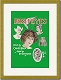 IMAGE OF Gold Framed/Matted Print 17x23, Irish Eyes