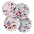 Wedgwood Harlequin Cuckoo Tea Story Tea Plates, Set of 4