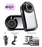 Ultra Slim Thumb Size DV Camcorder with Sound Activating Recording Function - Includes 4gb Micro SD Card + DBRoth Micro Card Reader