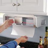Clean Cut Touchless Paper Towel Dispenser, Stainless Finish