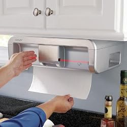 Clean Cut Touchless Paper Towel Dispenser, Stainless Finish