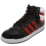 adidas Originals Men's Top Ten Hi Sneaker,Black/Metallic Gold/White,9.5 M