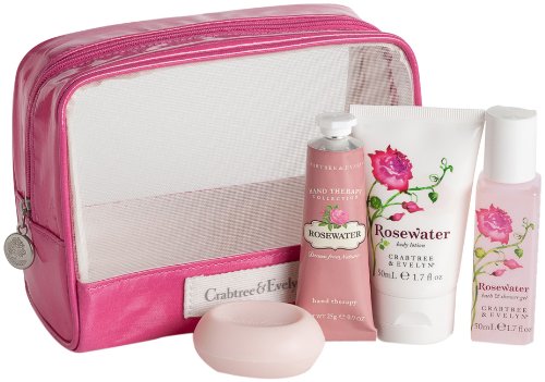Crabtree & Evelyn Modern English Florals Rosewater Traveller Preisvergleich
