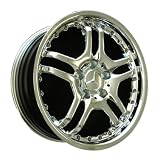 17 Twin Spoke Chrome Wheels for Mercedes Benz - Set of 4 with Lug Bolts and Center... by Adsit Replica Wheels