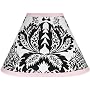 Pink and Black Sophia Lamp Shade by JoJo Designs