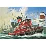 Harbor Tug Boat 1-108 Plastic Ship Model Kit by Revell Germany