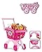 Holy Stone Mini Shopping Cart Pretend Play Toy Color Pink Toy for Toddler