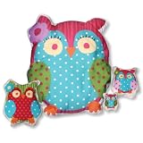 Daisy Kingdom Easy Cut and Sew Stitch 'N Stuff Kit, GiGi Owl