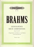 Liebeslieder / Neue Liebeslieder op. 52 / 65: Walzer f�r 4 Singstimmen und Klavier zu 4 H�nden
