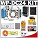 Canon WP-DC24 Waterproof Case with NB-5L Battery & Charger + WW-DC1 Weights + Cameta Bonus Accessory Kit for PowerShot SD790 IS Digital Camera