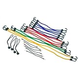 Highland (9008400) Bungee Cord Assortment Jar - 24 Piece