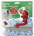 Sesame Street Spout Cover - Elmo Theme - 100% Safe Vinyl, BPA Free - Fits Over Most Spouts - Cushioned Protection - Easy Flow - For Travel or Home Use