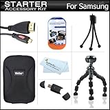 Starter Accessories Kit For The Samsung WB750 Digital Camera Includes Delux ....
