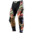 Shift Racing Faction Baja Men's MX Motorcycle Pants w/ Free B&F Heart Sticker Bundle - Black/Orange