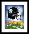Pittsburgh Steelers NFL Framed 8x10 Photograph Team Logo and Football Helmet Collage