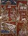 West Indian painter from 1439 (Kalpasutra manuscript, Scene: The transfer of the embryo) Art Poster Print - 11 X 17