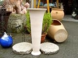 Vase,Terracotta,hell,60cm hoch