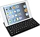 iPad Mini Ultra Slim Wireless Bluetooth Keyboard Aluminum Keyboard Case Cover/ Stand - Black