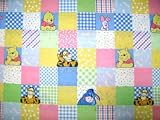 Fitted Pack N Play (Graco) Sheet - Pooh Patch - Made In USA