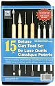 Deluxe Clay Tool Set-15 Pieces