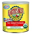 Earth's Best Organic Instant Soy Formula with DHA, 25.75 Ounce Can