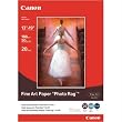 Canon U.s.a. Inc. Dhps Div. Paper Photo Rag 13 X 19, 20 Sheets 0587b009