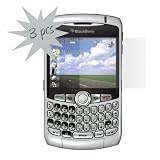 3 Screen Protectors for Blackberry Curve