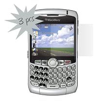 3 Screen Protectors for Blackberry Curve