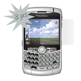 3 SCREEN PROTECTOR for BLACKBERRY CURVE 8310 8320 8300