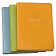 7 Inch Leather Bound Address Book, Genuine Goatskin Leather, 1,400 Entries