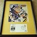 Terry Bradshaw autographed Steelers Legends magazine cover framed with Hall of Fame cachet
