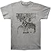 The Beatles - Mens Revolver T-Shirt, Size:X-Large, heather grey