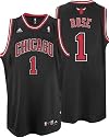 Derrick Rose Chicago Bulls Black Youth Swingman adidas NBA Jersey