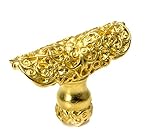 Carpe Diem Hardware 4444-8 Monticello Oblong Knob, Gilded Mercury by Carpe Diem Hardware