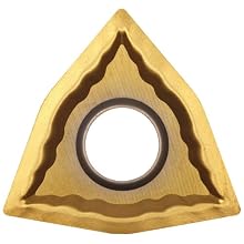 Sandvik Coromant T-MAX P Carbide Turning Insert, WNGP Style, Trigon Shape, GC1005 Grade, Multi-Layer Coating